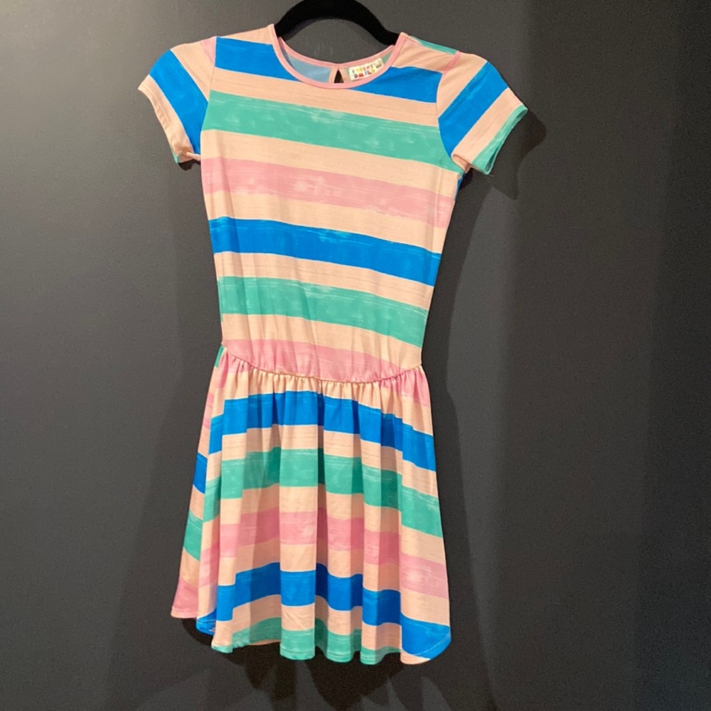 Dot dot smile flapper dress